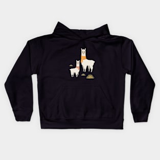 Fluffy Alpacas Kids Hoodie